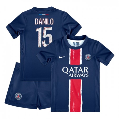 Conjunto/Equipación Paris Saint-Germain Danilo Pereira 15 Niño Primera 2024-25 Conjunto/Equipación Paris Saint-Germain Danilo Pereira 15 Niño Primera 2024-25